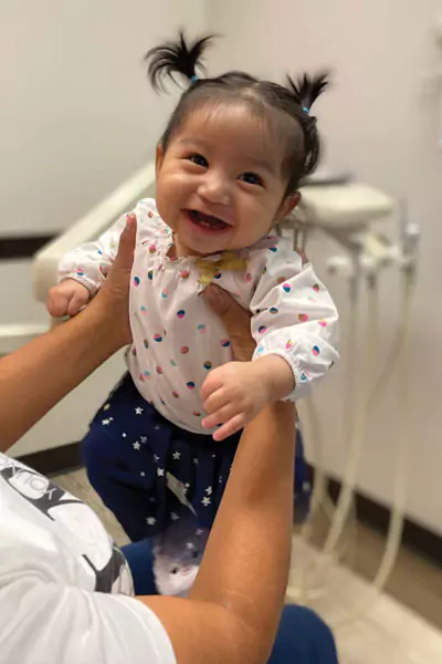 Young Gladstone Kids Dentist Patient